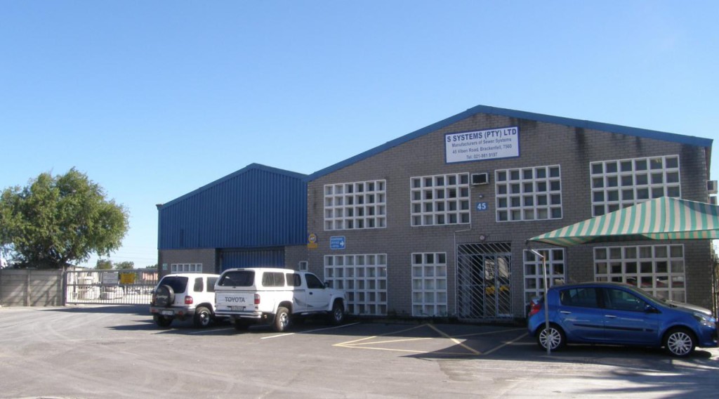 S Systems office and manufacturing building.